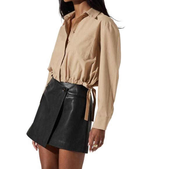 NEW ASTR cyril top in camel - Picture 3 of 5